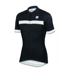 Sportful Giro fietsshirt zwart-wit